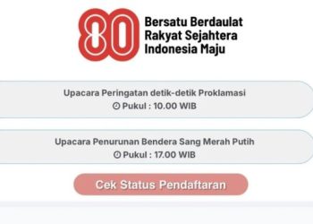 Upacara HUT RI ke-80