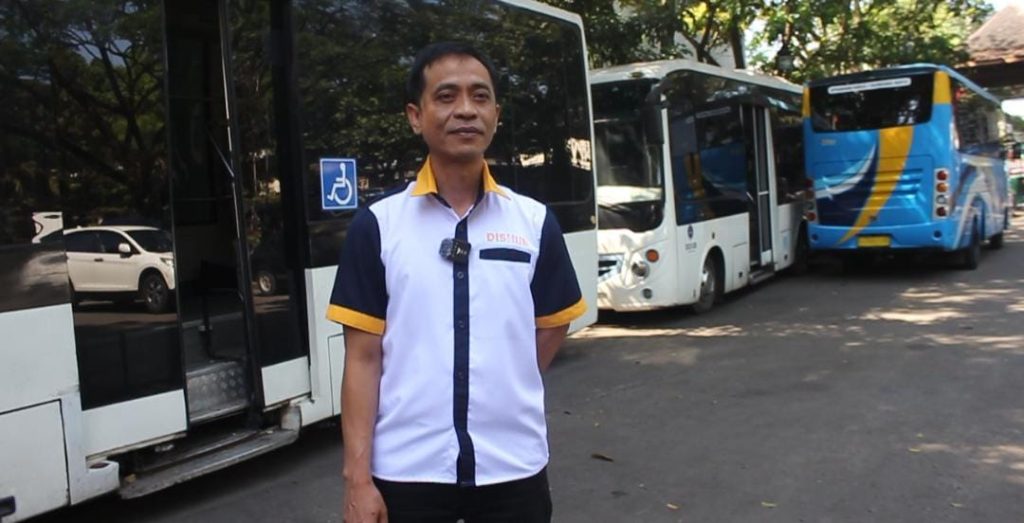 Kasubag TU BLUD Angkutan Dishub Kota Bandung, Ade Surya. (Ave/pasjabar)