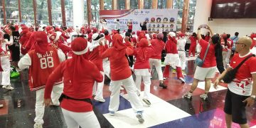 Holistic Wellness Bandung meriahkan HUT RI ke-80, ratusan warga ikut senam massal, seminar, dan talkshow demi gaya hidup sehat, Sabtu (16/8/25)