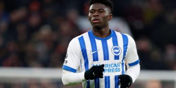 Carlos Baleba. Foto: Getty Images/Richard Sellers/Allstar