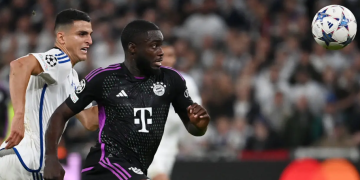 Dayot Upamecano diincar Manchester United (AFP/Sergei Gapon)