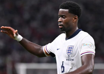 Marc Guehi adalah bek muda lainnya yang dijual saat Thomas Tuchel memimpin Chelsea. Guehi bergabung dengan Crystal Palace pada musim panas 2021.(AFP/Kudryavtsev)