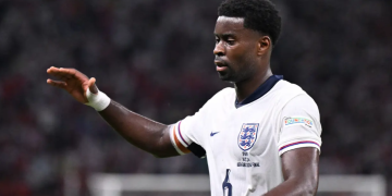 Marc Guehi adalah bek muda lainnya yang dijual saat Thomas Tuchel memimpin Chelsea. Guehi bergabung dengan Crystal Palace pada musim panas 2021.(AFP/Kudryavtsev)