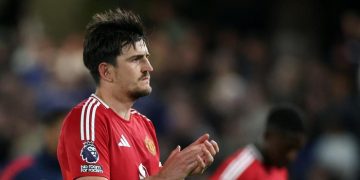 Harry Maguire percaya penuh pada trio penyerang Man United yang baru. (Foto: Action Images via Reuters/Paul Childs)