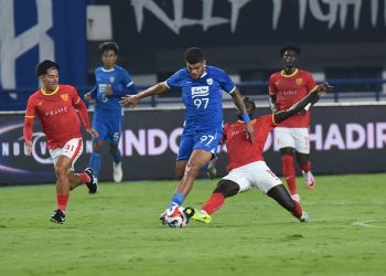 Persib Bandung meraup hasil maksimal saat menjamu Manila Digger dalam playoff AFC Champions League Two (ACL 2) 2025/2026. Tampil di Stadion Gelora Bandung Lautan Api (GBLA), Rabu (13/8/2025), Persib menang dengan skor 2-1. (Official Persib)