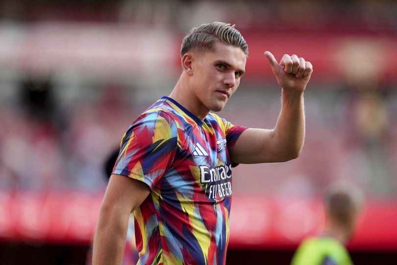 Penyerang Arsenal, Viktor Gyokeres. (c) John Walton/PA via AP