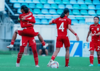 Indonesia menang 4-0 atas Turkmenistan, tapi gagal lolos ke Piala Asia Wanita U-20 2026. (Timnas Putri Indonesia U-20 di Kualifikasi Piala Asia Wanita U-20 2026. (Dok. timnasindonesia)