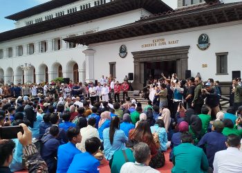 Forum Dialog di Gedung Sate, Mahasiswa Sampaikan Tuntutan RUU