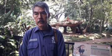 Rohman Suryaman, kurator Kebun Binatang Bandung. (Ist)