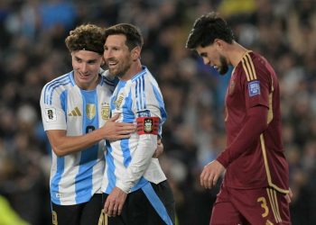 Kapten Timnas Argentina Lionel Messi. (AFP/JUAN MABROMATA)
