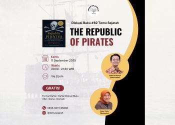 Mengungkap Mitos dan Fakta Bajak Laut dalam Diskusi Buku Temu Sejarah #82