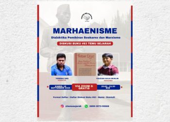 Temu Sejarah Gelar Diskusi Buku #83: Mengupas Marhaenisme, Dialektika Soekarno dan Marxisme