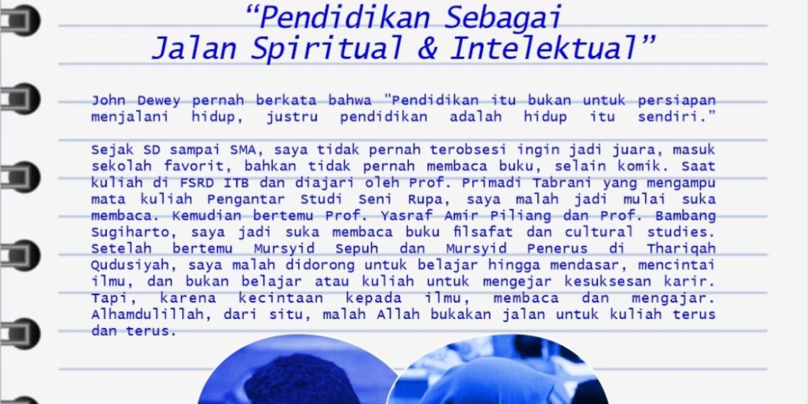 Kamisan Aksara #BukuKehidupan: Belajar Menyelami Ilmu Bersama Alfathri Adlin