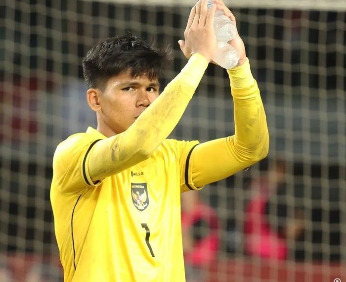 Kuper Timnas Indonesia U-23, Cahya Supriadi. Foto: (dok Internet/PSSI)