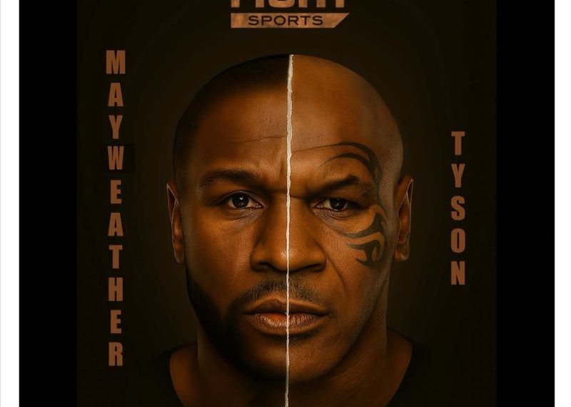 Poster pertarungan Mike Tyson vs Floyd Mayweather Jr di 2026 Foto: Instagram @miketyson