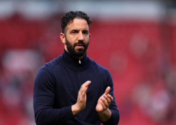 Pelatih Manchester United Ruben Amorim. X/FabrizioRomano