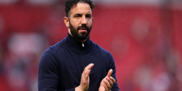 Pelatih Manchester United Ruben Amorim. X/FabrizioRomano