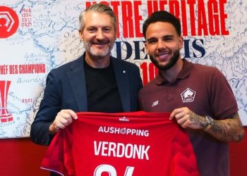 Calvin Verdonk jadi pemain Indonesia pertama di Ligue 1. (Dok Lille)