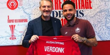 Calvin Verdonk jadi pemain Indonesia pertama di Ligue 1. (Dok Lille)