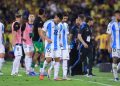 Argentina kalah 0-1 dari Ekuador di laga terakhir Kualifikasi Piala Dunia 2026 Zona Conmebol. (Foto: Franklin Jacome/Getty Images)