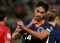 Tijjani Reijnders merayakan gol yang dicetaknya dalam kemenangan 4-0 Belanda atas Malta di Kualifikasi Piala Dunia 2026, Kamis (9/10/2025) di Ta'Qali.
