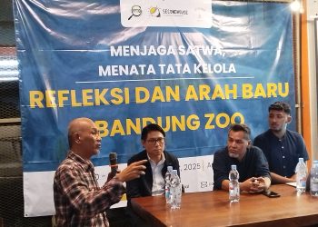 M. Ariodillah dari Yayasan Margasatwa Tamansari menilai Pemkot Bandung salah arah menangani konflik Bandung Zoo karena melibatkan BKAD, bukan ahli konservasi. (Uby/pasjabar)