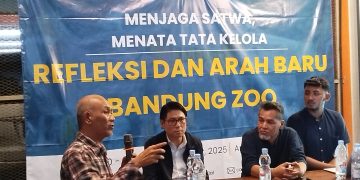 M. Ariodillah dari Yayasan Margasatwa Tamansari menilai Pemkot Bandung salah arah menangani konflik Bandung Zoo karena melibatkan BKAD, bukan ahli konservasi. (Uby/pasjabar)