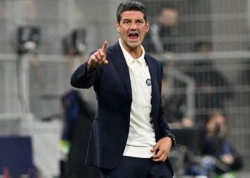 Cristian Chivu happy Inter Milan kembali menang. (Foto: Getty Images/Giuseppe Bellini)