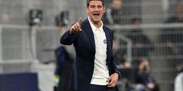 Cristian Chivu happy Inter Milan kembali menang. (Foto: Getty Images/Giuseppe Bellini)