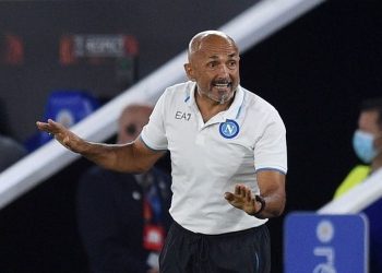 Luciano Spalletti. (OLI SCARFF/AFP)(AFP/OLI SCARFF)