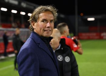 Pelatih asal Belanda, Alex Pastoor, saat masih menukangi Almere City pada Liga Belanda 2023-2024.(TANGKAPAN LAYAR)