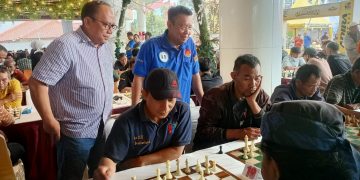 Ratusan Peserta Turnamen Catur Merah Putih Perebutkan Piala Prof. Dr. Achmad Tjachja Nugraha