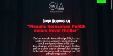 Menulis Keresahan Politik dalam Novel Thriller: Tsugaeda Hadir di “Buku Kehidupan” Sindikasi Aksara
