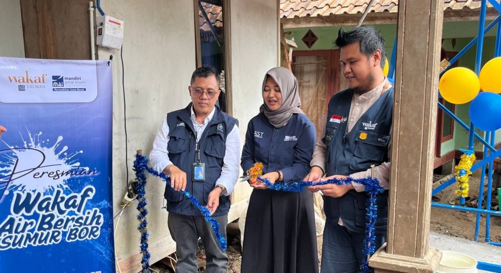 Warga Pasir Peundeuy Kini Nikmati Akses Air Bersih Berkat Program Wakaf Salman dan MAI Jabar