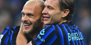 Inter Milan tampil perkasa dengan kemenangan telak 4-1 atas Cremonese di San Siro. Pasukan Cristian Chivu kini catat lima kemenangan beruntun dan makin percaya diri bersaing di Serie A 2025/2026. (Instagram/@inter)