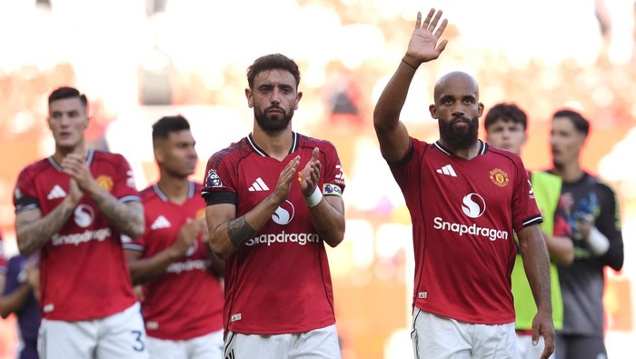 Bruno Fernandes bermain cerdik hingga memudahkan Bryan Mbeumo mencetak gol kedua ke gawang Brighton & Hove Albion. (Foto: Nick Potts/PA Images via Getty Images)