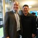 Ketua Umum NOC Indonesia, Raja Sapta Oktohari (kanan), bersama dengan pengacara Claude Ramoni bertemu dengan IOC. (NOC Indonesia/Tetuko Mediantoro)