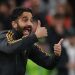 Ruben Amorim mengapresiasi pemain-pemain Manchester United setelah kemenangan penuh arti atas Liverpool. (REUTERS/Phil Noble)