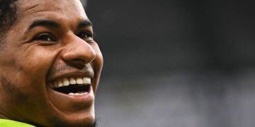 Marcus Rashford. (OLI SCARFF/AFP)