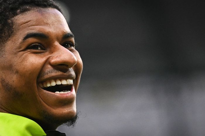 Marcus Rashford. (OLI SCARFF/AFP)