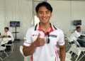 Pembalap Honda Team Asia, Mario Suryo Aji.