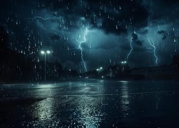 Hujan Lebat Disertai Petir