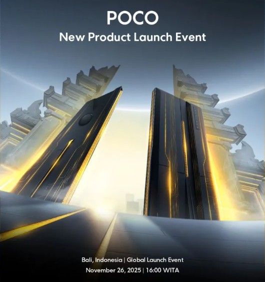 POCO F8 Series Debut Global di Bali pada 26 November 2025