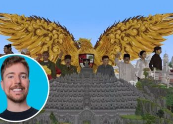 Tim Indonesia Juara Kompetisi Build Minecraft Global MrBeast