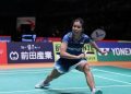 Gregoria Mariska Tunjung gagal juara Kumamoto Masters 2025 setelah kalah dramatis dari Ratchanok Intanon. Kekalahan ini membuat Indonesia kembali puasa gelar. (PBSI)