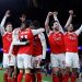 Arsenal sukses mengalahkan Bayern Munchen di Liga Champions. (Action Images via Reuters/Peter Cziborra)