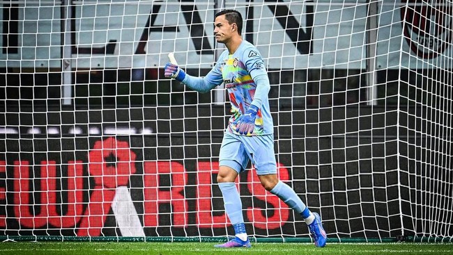 Emil Audero saat membela Cremonese. (Dok. @emil_audero)