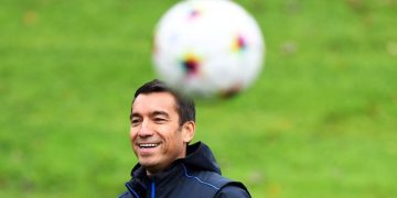 Giovanni Van Bronckhorst. (AFP/ANDY BUCHANAN)