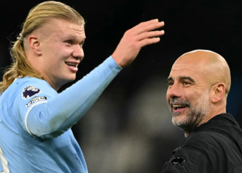 Guardiola Ungkap Apa yang Dikatakannya pada Haaland. (AFP)