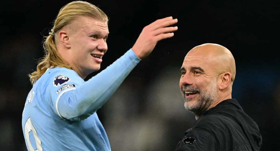 Guardiola Ungkap Apa yang Dikatakannya pada Haaland. (AFP)